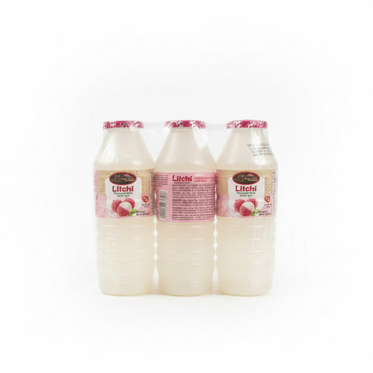 Light Gray Litchi drink 6pk