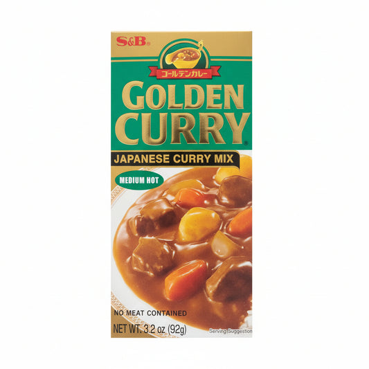 S & B Golden Curry Japanese Curry Mild Mix 3.2 oz